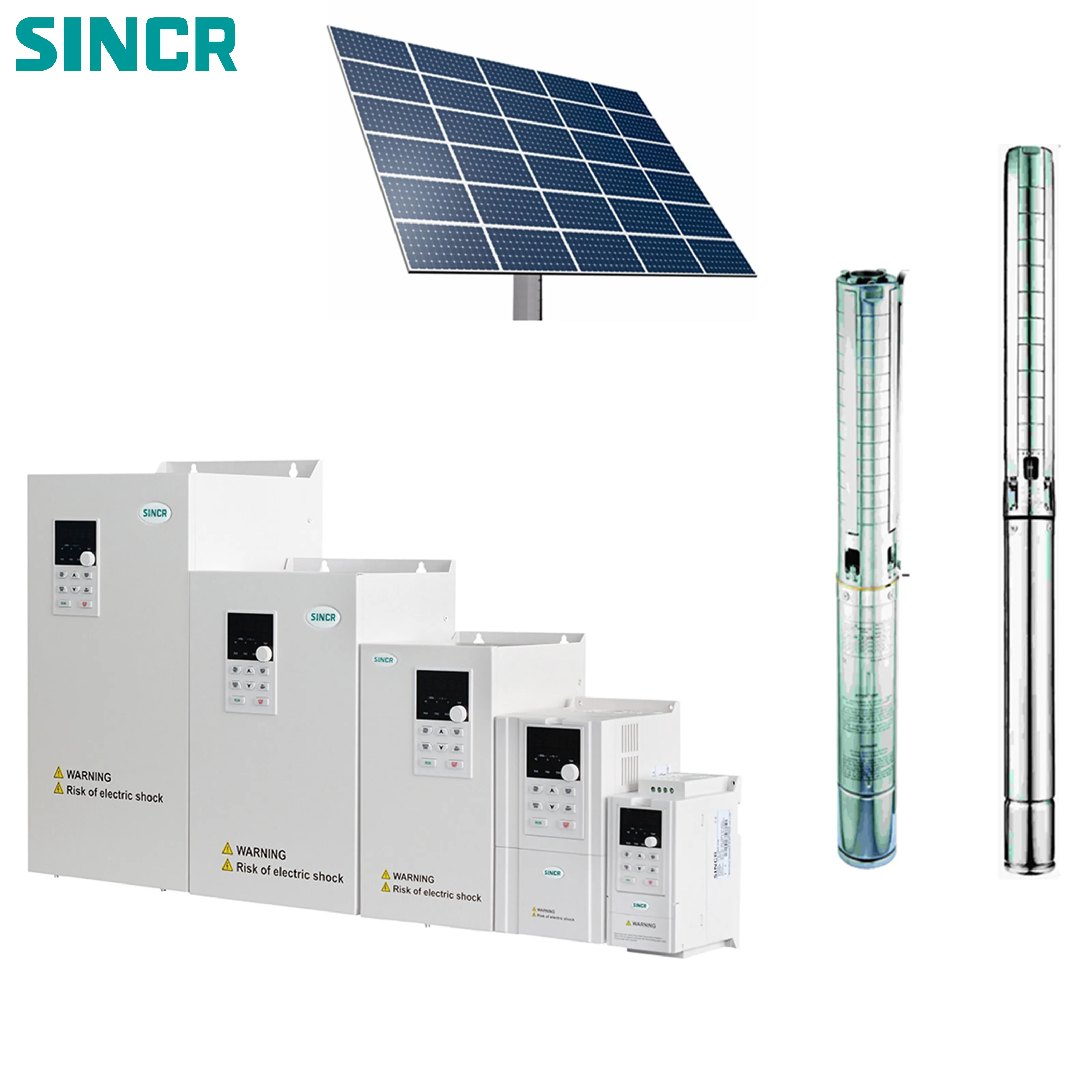 0.75 - 630KW lorentz pompa solare inverter 3 fasi 380v 50hz azionamento a frequenza variabile per Pompe