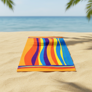 Toalla de Playa Yabee Personalizada al por Mayor, de Secado Rápido, Antiarena, para Todas las Estaciones, con Etiqueta Privada, Microfibra Moderna con Características Antimicrobianas - Product Image 3