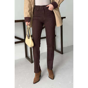 Jeans Mom Fit con Detalle de Rayas, Estilo Casual Holgado, Talla XL, Mezclilla Transpirable, para Invierno, Verano y Otoño, Corte Recto Ligero con Estampado en la Cintura - Product Image 5