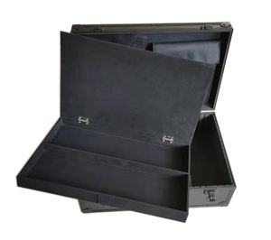 Black Custom Hard Aluminum <strong>Barber</strong> Carrying <strong>case</strong> For Clippers - Product Image 4