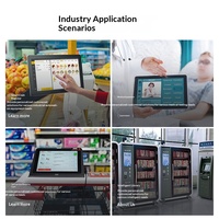 Nueva Máquina Industrial Todo en Uno de 7-27 Pulgadas con Monitor Táctil, Computadora Android, Estación de Trabajo, Pantalla Táctil Capacitiva Electrónica