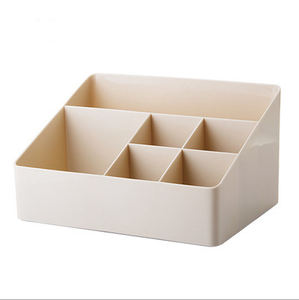 多機能オフィスデスク引き出し付きホットシングルティアディスプレイプラスチック化粧品メイクオーガナイザービューティーストレージキッチンメタルファブリック - Product Image 3