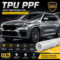 Film de protection de peinture automobile en TPU transparent, durable, résistant aux éclats de pierres, 8,5 mil, anti-UV, auto-réparateur, hydrophobe