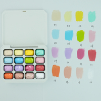 Palette de gel semi-solide pour ongles, marque privée, pour le nail art, UV LED, crème de résine à retirer par trempage, gel Pat Pat, 16 couleurs, non toxique