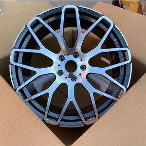 Jantes en alliage forgé gris canon de 18, 19, 20, 21, 22, 23, 24 pouces, compatibles avec <span class=keywords><strong>Mercedes</strong></span> G63, G550, G350, G <span class=keywords><strong>4X4</strong></span>, Classe GLS, GLE, CLS - Product Image 2