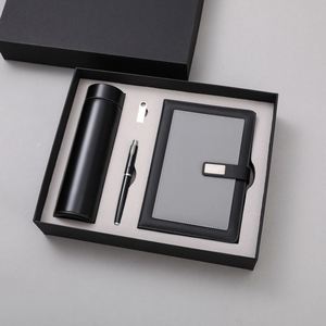Ensemble Cadeau d'Entreprise Promotionnel 2025 de Haute Qualité pour Dirigeants : Carnet, Bouteille, Clé USB, Stylo avec Logo Client - Product Image 2