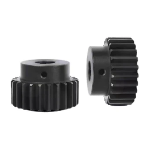 Engranaje recto de 19 dientes 1M19T, motor ennegrecido, engranaje de jefe de <span class=keywords><strong>metal</strong></span> con orificio pasante, hecho de acero - Product Image 4