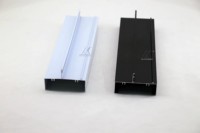 Perfil de Aluminio Cuadrado Extruido Personalizado Serie 6000, Temperatura T3-T8, para Puertas y Ventanas, Suministro Directo de Fábrica de Guangdong