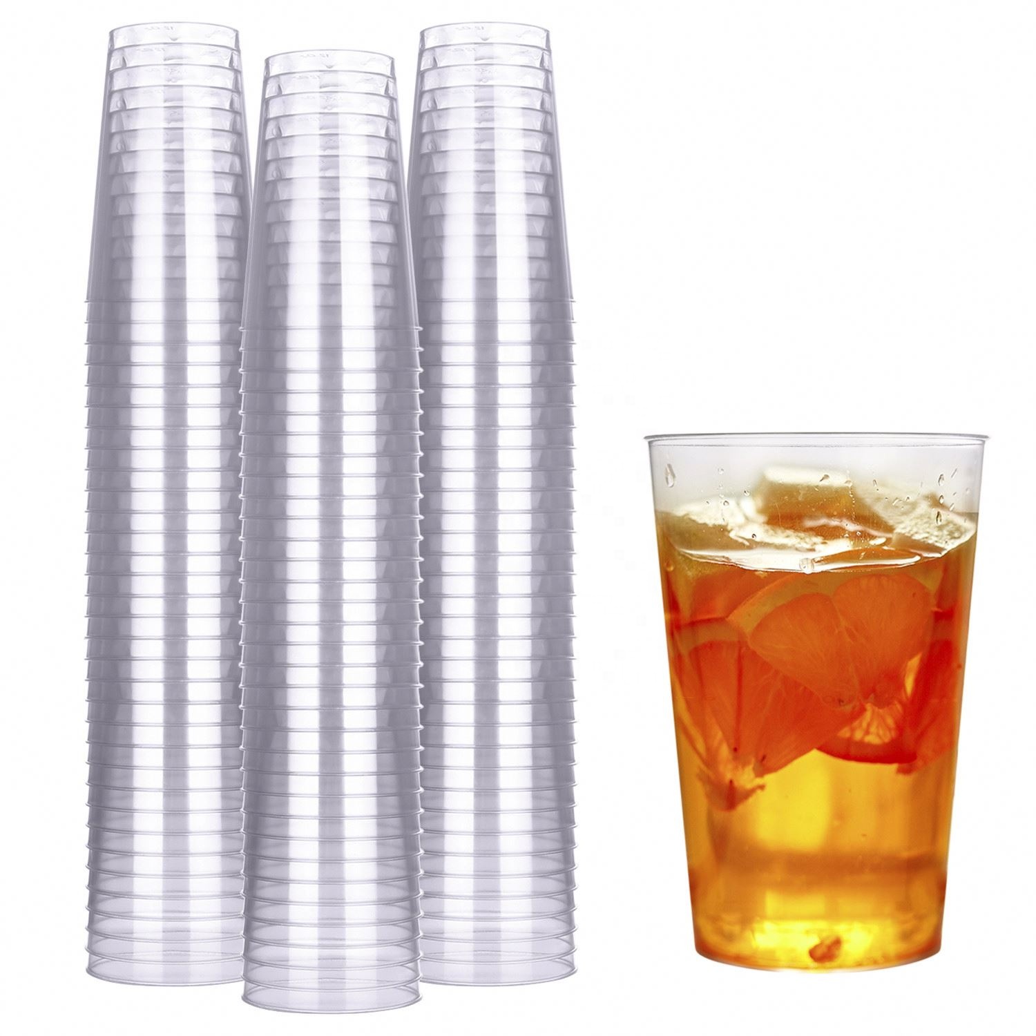 6 унций, оптовая продажа, высококачественные чашки для молока и чая, одноразовая прозрачная пластиковая чашка