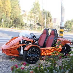 รถสามล้อแข่ง Ztr Trike แบบ 2 ที่นั่ง ใช้เครื่องยนต์เบนซิน รถสกู๊ตเตอร์พิเศษสำหรับการขนส่ง ความเร็วสูงสุด 120 กม./ชม. รับน้ำหนักได้ 300 กก. ได้รับการรับรองมาตรฐาน CE - Product Image 3