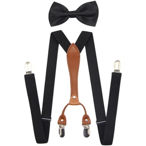 Cravates Pour Hommes À La Mode De Mariage Élastique Bande <span class=keywords><strong>X</strong></span> Bretelle Noeud Papillon Cravate et <span class=keywords><strong>Porte</strong></span>-jarretelles - Product Image 1