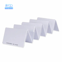 Individuell Bedrucktes UHF-RFID-PVC-Etikett Tintenstrahl-Bedruckbares Label für Supermarkt-Körbe Industrielle Lager-Logistik-Verfolgung