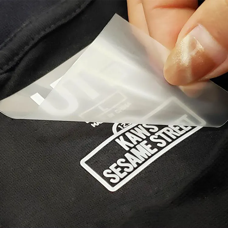 कपड़े धोने की देखभाल मुद्रण लेबल के कपड़ा गर्मी प्रेस हस्तांतरण स्टिकर कस्टम गर्मी हस्तांतरण स्टीकर के लिए बच्चों के कपड़े