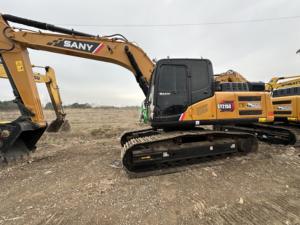 Excavadora de orugas SANY SY215C usada, modelo 2018, peso operativo de 13 toneladas, 73kw, calidad eléctrica garantizada con motor central - Product Image 2
