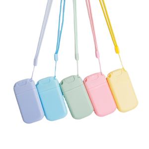 الأكثر مبيعًا 20 أو 30 بخاخ جيب بلاستيكي زجاجة بطاقة ائتمان للعطر قابلة لإعادة الملء خالية من الكحول معقم يدوي برذاذ ناعم - Product Image 1