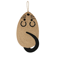 Jouet pour animaux de compagnie, griffoir anti-rayures pour chat, fournitures pour chatons, griffoir en lin résistant à l'usure, griffoir pour chat, planche à griffer pour chat