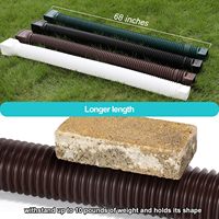 Extensions flexibles pour gouttières et descentes de pluie, prolongateur de gouttière, connecteur de gouttière, drainage des eaux pluviales