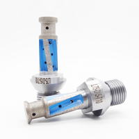 Outil combiné pour moulin à verre et bordure, mèche de routeur de fraisage de diamant pour Machine de verre CNC