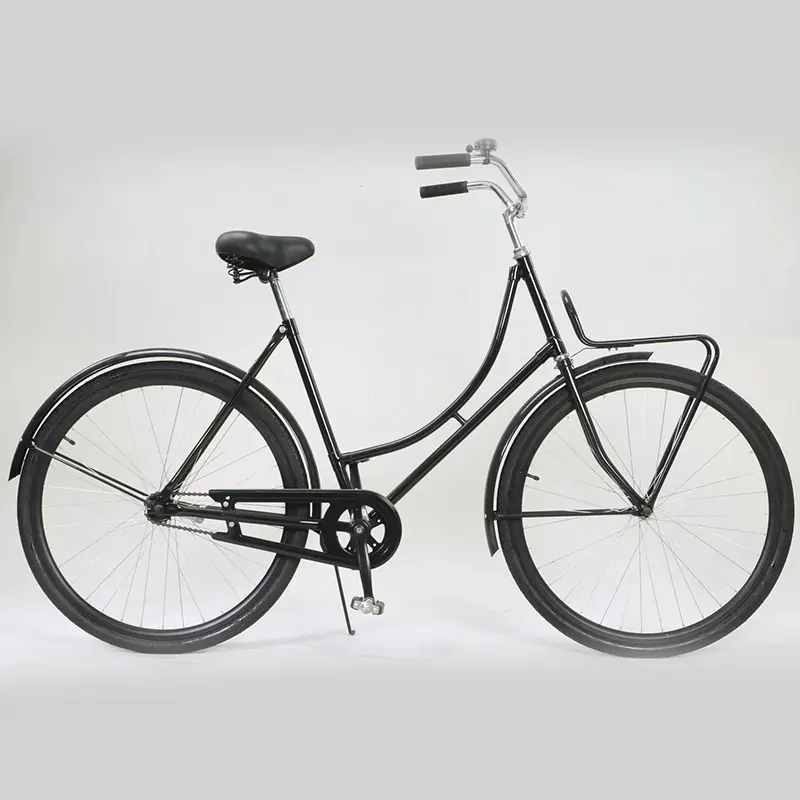 Hot Stalen Frame Zwart 26 Inch Voor Mannen V Rem Volwassen Chopper Fiets Gemakkelijk Om Te Rijden Beachcruiser Fiets