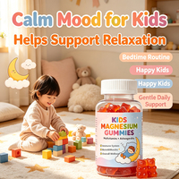Permen Vitamin Magnesium OEM untuk Anak-Anak, Bebas Melatonin, Bebas Gula, Mendukung Kesehatan Tulang & Otot