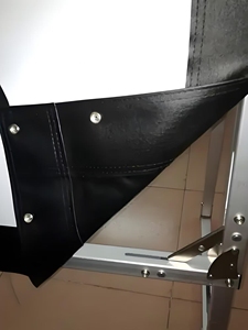 Écran de projection de camping pliable rapide, léger, 84 pouces, 4:3, idéal pour les voyages, blanc, extérieur, avec sac - Product Image 4