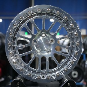 Rines Todoterreno Forjados XINGTU, Estilo Beadlock, Pulidos, para Jeep Wrangler JK/JL, Ford Raptor F150, Toyota Tundra, RAM 1500 - Product Image 1