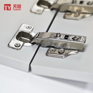 Copa de bisagra de 35 mm 105 °   Bisagras de cierre suave para puertas de armarios de baño y dormitorio con función oculta para uso en apartamentos - Product Image 3