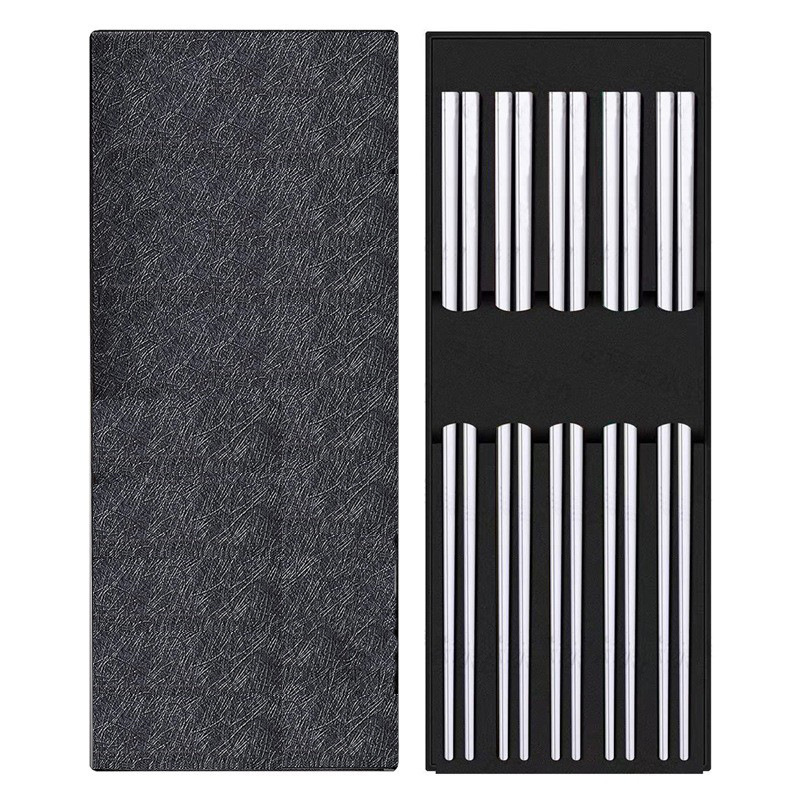 Silver, plain, 5-pack