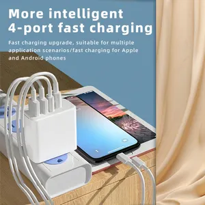 Support Customized 40W US Standard Apple Charger ETL Certification For Apple Samsung And Huawei Charging Heads