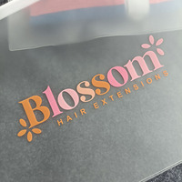 Bolsas de PVC Transparente con Cierre Zip de Alta Calidad Personalizadas para Empacar Ropa de Baño, Extensiones de Cabello, Bolsa con Cierre y Logotipo Personalizado
