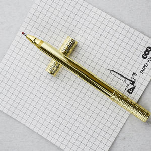 GemFully <span class=keywords><strong>Site</strong></span> Web chinois pour les achats <span class=keywords><strong>en</strong></span> <span class=keywords><strong>ligne</strong></span> Stylo à bille Diy Roller <span class=keywords><strong>en</strong></span> cuivre Stylo à bille <span class=keywords><strong>en</strong></span> cuivre - Product Image 4