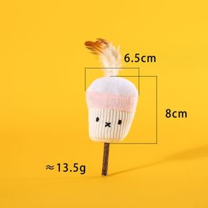 Wholesale <b>Plush</b> Pet <b>Cat</b> Toys Funny Cute Fruit Catnip Kitten Silvervine <b>Cat</b> Bite-Resistant Tooth Cleaning Chew Stick <b>Plush</b> Toy - Product Image 6