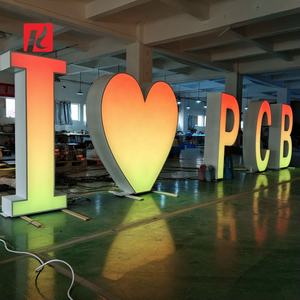 Lettere giganti personalizzate Kexian all'aperto Free Standing grande lettera Led RGB segni elettronici grandi lettere <span class=keywords><strong>alfabeto</strong></span> - Product Image 6