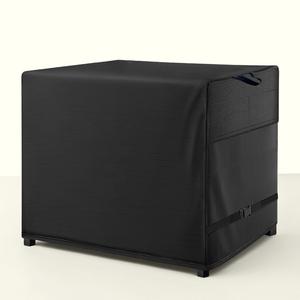 Funda para Mesa de Patio Exterior de Tela Oxford, Negra, 82x61x89cm, Impermeable, con Cierre de Velcro, Diseño Moderno y Simple, para Muebles de Jardín - Product Image 1
