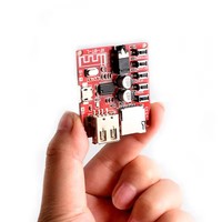 Placa de Decodificación Bluetooth 5.0 MP3, Placa Amplificadora de Audio para Altavoces de Coche, Instalación sin Daños, Receptor de Audio DIY, Módulo 4.1