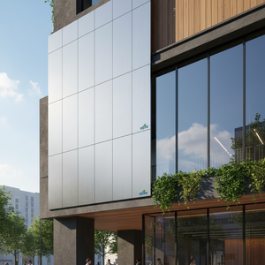 Moderno pannello griglia ad arco in acciaio inossidabile per architettura e interni - Product Image 3