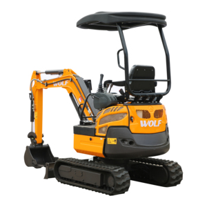 Wolf Ekskavator Hidrolik Mini 1.8 Ton dengan Desain Tanpa Ekor - Product Image 5