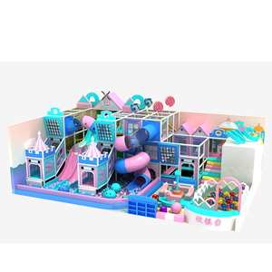 อุปกรณ์สนามเด็กเล่นในร่มธีมลูกกวาดขนาดใหญ่สั่งทำพิเศษ ได้รับการรับรองจาก ASTM สำหรับห้างสรรพสินค้าเด็ก พร้อมสระลูกบอลขนาดใหญ่ - Product Image 1