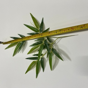Feuilles et Branches <span class=keywords><strong>de</strong></span> <span class=keywords><strong>Bambou</strong></span> Artificiel en Plastique, Résistantes à l'Eau, Durables, Décoration Intérieure et <span class=keywords><strong>Extérieure</strong></span> pour la Maison et l'Hôtel, Directement <span class=keywords><strong>de</strong></span> l'Usine - Product Image 5