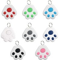 Mini traceur GPS intelligent anti-perte pour animaux de compagnie, localisateur Bluetooth étanche en plastique pour clés, sacs, chiens et chats, compatible iOS/Android avec fonction de rappel