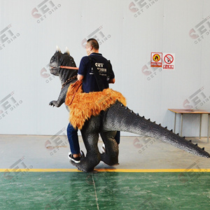 Costume de <span class=keywords><strong>dinosaure</strong></span> robotique réaliste Cetdino d'inspiration <span class=keywords><strong>Jurassic</strong></span> <span class=keywords><strong>World</strong></span>, à chevaucher, pour spectacle scénique - Product Image 5