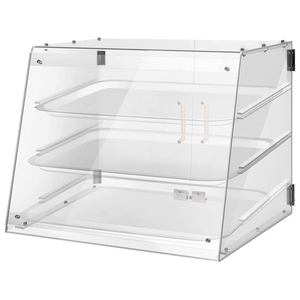 Tùy chỉnh bánh mì cửa hàng truy cập hàng đầu <span class=keywords><strong>Acrylic</strong></span> Hộp bánh Pastry hiển thị trường hợp bánh tủ trưng bày chủ - Product Image 2