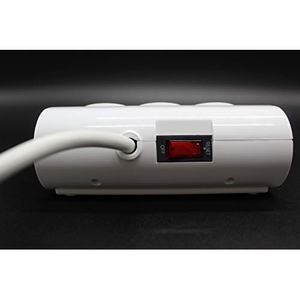 con 5 salidas y 2 puertos USB-C, incluye cable, ideal para cargar múltiples dispositivos simultáneamente. - Product Image 2