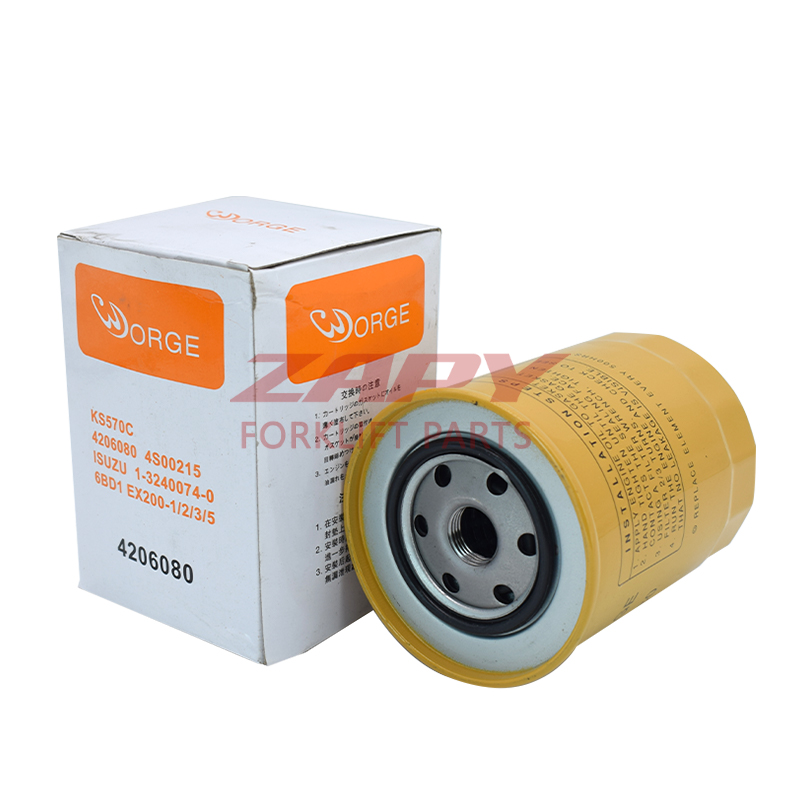 Top Quality Forklift Fuel Filter 20801-02121 for Model 6BB1/G1/D1