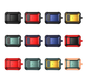 Funda de auriculares con cancelación de ruido para <span class=keywords><strong>Airpod</strong></span> 1 2 Pro, cubierta rígida personalizada para PC - Product Image 2
