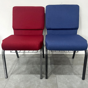 Venta Directa de Fábrica, Silla de Alta Calidad Tapizada en Tela con Marco de Madera para Banquetes, Eventos, Exposiciones e Iglesias - Product Image 4