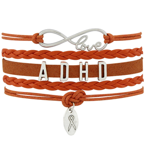 Bracelets en cuir pour femmes, bijoux pour hommes, pour maman, tante, grand-mère, sœur, pour les personnes atteintes de TDAH (<span class=keywords><strong>Trouble</strong></span> de l'<span class=keywords><strong>attention</strong></span> et de l'hyperactivité) - Product Image 1