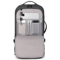 Mochila de Negocios Oxford Impermeable para Hombre con Logotipo Personalizado al por Mayor, Mochila Expandible con Puerto USB, Mochila de Viaje, Mochila para Portátil