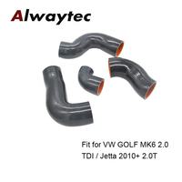 Convient pour VW GOLF 4 GTI A3 1.8T Kit de tuyau de refroidissement de tuyau de radiateur en Silicone A3 /VW GOLF MK5/ Leon 2 2.0 TFSI 04