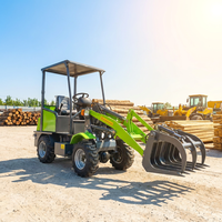 Attrezzatura da Costruzione, Piccolo Caricatore Elettrico a Quattro Ruote Motrici con Alimentazione a Batteria, Macchina ad Alta Efficienza, Mini 4WD